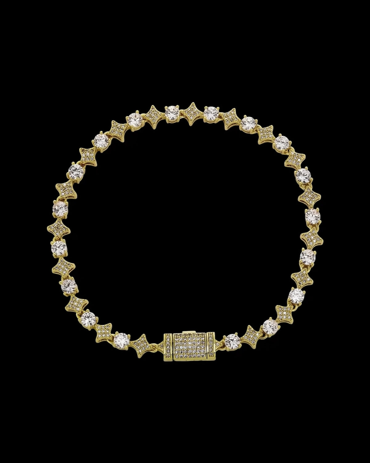 Star Link Tennis Bracelet
