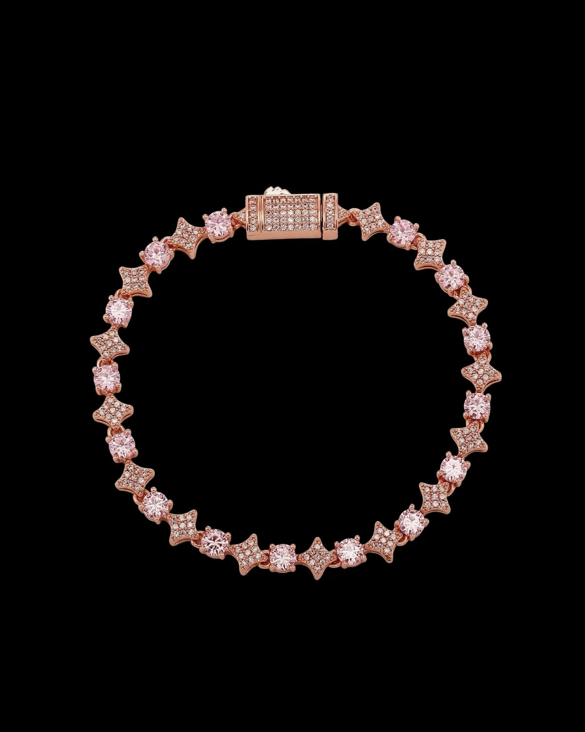 Star Link Tennis Bracelet
